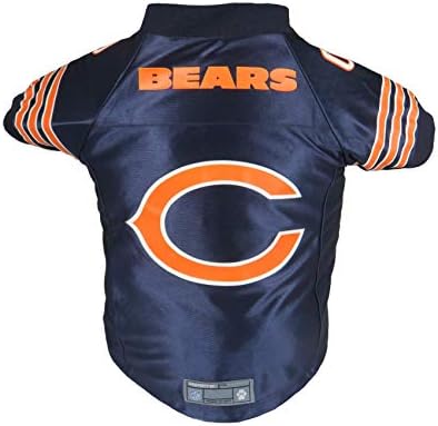 Littlearth NFL Chicago Bears Premium Pet Jersey, Team Color, X-Small