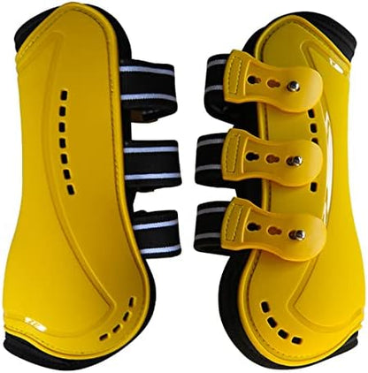 Horse Boots Open Front Jumping Tendon Sport Boots, Secure Leg Protection, Classic Equine Supplies