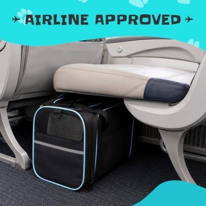 Soft-Sided Expandable Small Dog Carrier, Airline Approved for Traveling