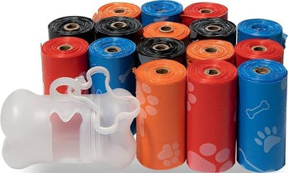 Best Pet Supplies Poop Bags for Dogs - Assorted Colors, 240 Count