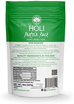 HOLI Rabbit Dog Food Topper, Freeze Dried, 8oz