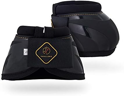 Kavallerie PRO-K Soft No Turn Bell Boots Ultimate Hoof Protection, with Anti-Spin Fastening System, Durable & Prevents Overreaching