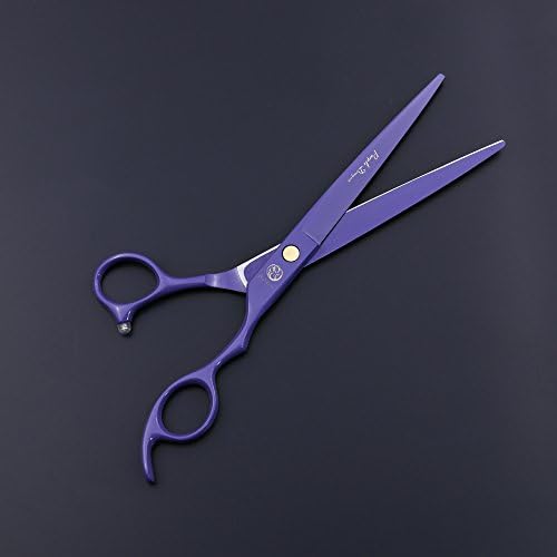 Purple Dragon 7.0 inch Professional Dog Grooming Hair Cutting Scissor