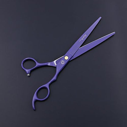 Purple Dragon 7.0 inch Professional Dog Grooming Hair Cutting Scissor