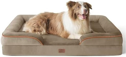 Bedsure Orthopedic Dog Beds Large Sized Dog with Removable Washable Cover