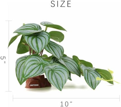 Reptile Fake Plants for Gecko Lizard Snake Frog Terrarium Decor