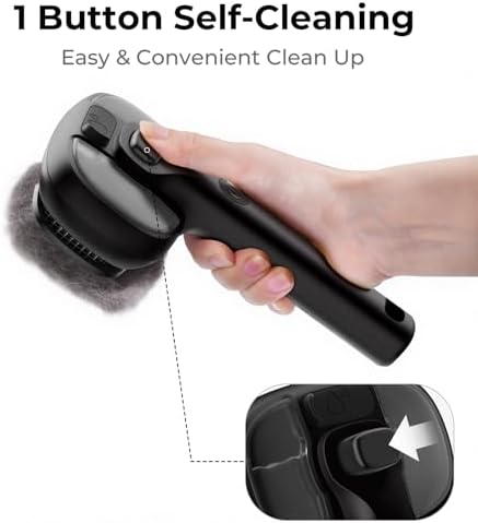 Pecute Self-Cleaning Steam Dog Cat Brush for Heavy Shedding/Long Coats