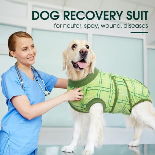 Kuoser Recovery Suit for Dogs After Surgery, Female Dog Onesie for Surgery