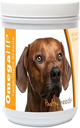 Healthy Breeds Rhodesian Ridgeback Omega HP Fatty Acid Skin and Coat Support Soft Chews 90 Count