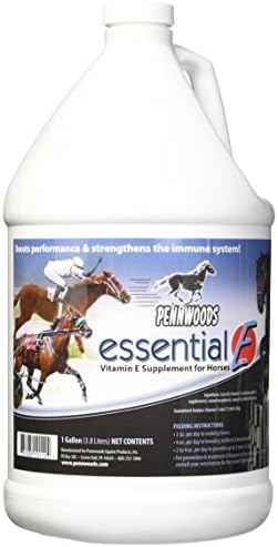 Pennwoods Essential E: Equine Vitamin E Horse Supplement, 1 Gallon