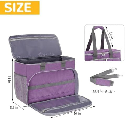 Dog Cat Grooming Bag for Vacuum,Scissors,Dog Grooming Kit Supplies