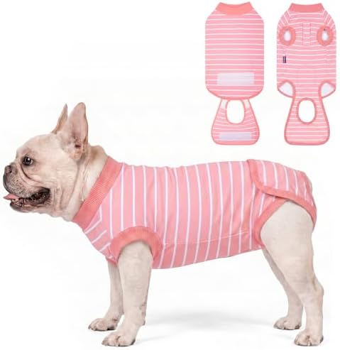 cyeollo Dog Surgery Recovery Suit, Surgical Onesie for Female & Male Dogs