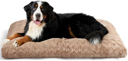 EHEYCIGA XXL Dog Bed 47x29 Inch, Extra Large Pet Beds for Dogs, Camel