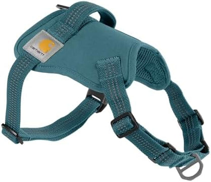Carhartt Nylon Duck No Pull Dog Harness Harbor Teal S