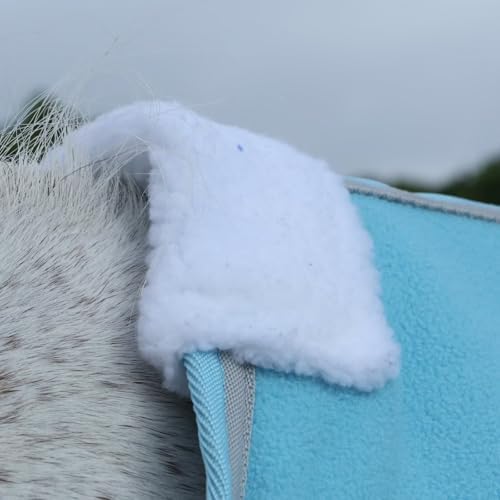 LEAFOREST Horse Fleece Blanket Exercise Cooler Liner Soft Moisture Wicking