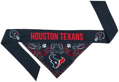 Littlearth NFL Reversible Pet Bandana - Officially Licensed Teams, Sizes XS to XL