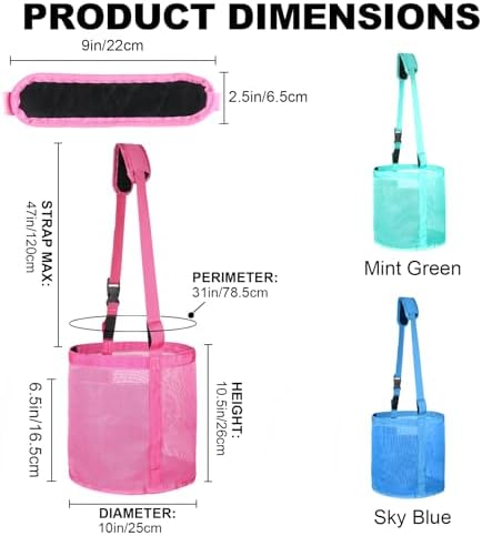 Heavy Duty Durable Waterproof Horse Feed Bag with Adjustable Strap