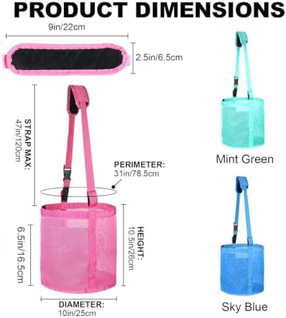 Heavy Duty Durable Waterproof Horse Feed Bag with Adjustable Strap