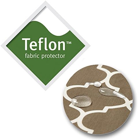 MidWest Homes for Pets Quiet Time Teflon Brown Pillow Dog Bed 48x36, 36 x 48, Large Dog Breed, Brown Geometric Pattern