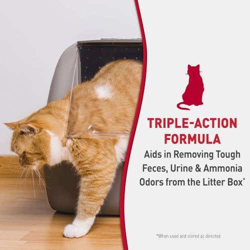 Nature's Miracle Cat Litter Box Odor Deodorizer Powder, 20 oz