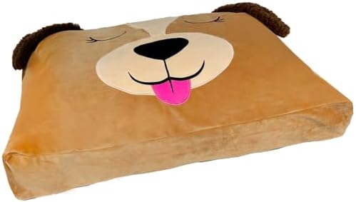 Happy Nappers Biscuit the Dog Pet Bed Slipcover - Medium 30x20 Beige