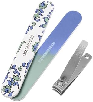 Tweezerman Nail Kit with Clipper & 2 Nail Files Paisley