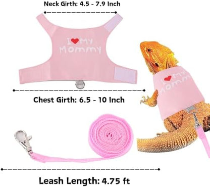Small Animal Travel Backpack Carrier,Portable Bearded Dragon Bag for Sugar Glider,Hedgehog,Rat,Bunny,Rat,Outdoor Used (Pink, Carrier L+ I Leash)