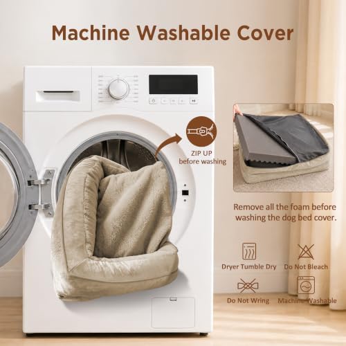 Comfort Expression Waterproof Orthopedic Dog Beds for Large Sized Dog