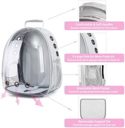 Rabbit Carrier Small Pet Carrier with Bunny Harness and Leash