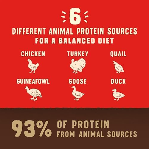 Stella & Chewy's Wild Red Raw Blend Kibble - Premium Freeze-Dried Raw Coated Dog Food - Perfect for Picky Eaters - High Protein Grain Free with 6 Poultry Sources - 3.5lb Bag (Pack of 2)