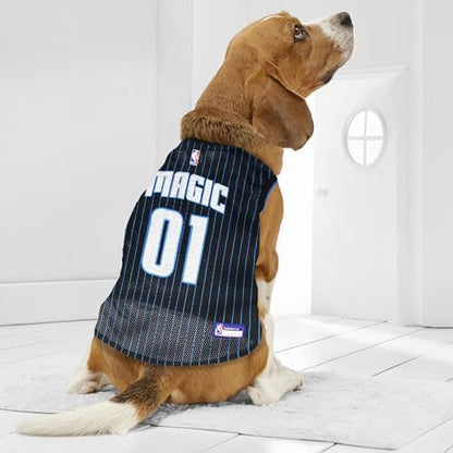 Pets First NBA ORLANDO MAGIC DOG Jersey, X-Large - Tank Top Basketball Pet Jersey