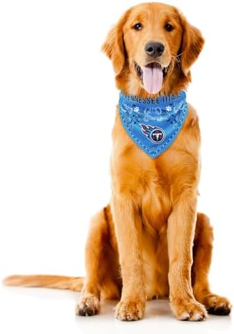 Littlearth NFL Reversible Pet Bandana - Officially Licensed Teams, Sizes XS to XL