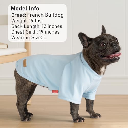 KYEESE 3Pack Dog Sweater with Sleeves Fleece Shirt for Small Dogs