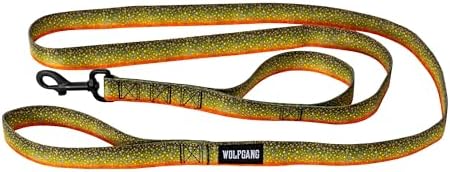 Wolfgang React Dog Leash Brooktrout Print Large