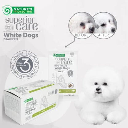 Nature's Protection Superior Care Dog Dental Sticks, White Fish 5X 5.2 oz