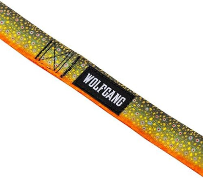 Wolfgang React Dog Leash Brooktrout Print Large