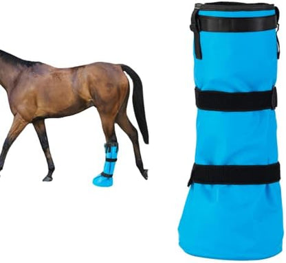 Horse hoof Soaking Boot,Easy use Soaker Bag, Equine Soaking Boot, Hooves Care Treatment Bucket