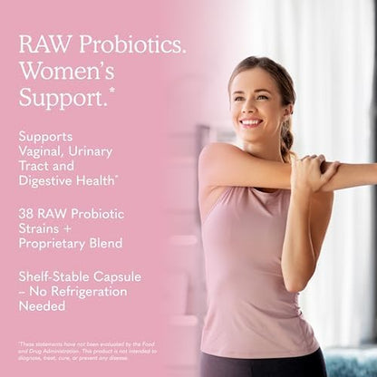 Garden of Life Raw Probiotics Vaginal Care, 50 Billion CFU, Shelf Stable