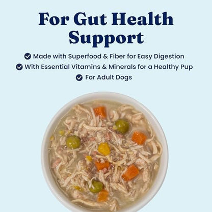 Solid Gold Wet Dog Food Topper, Chicken & Beef, Sensitive Stomach, 6ct