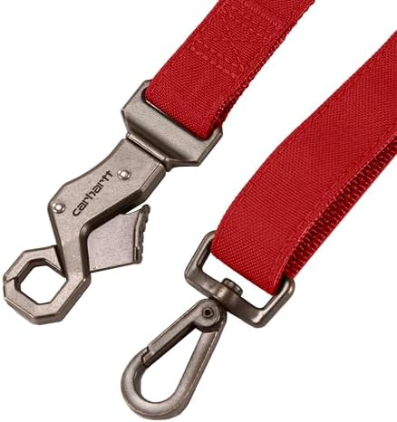 Carhartt Field Nylon Dog Leash Industry Red Large