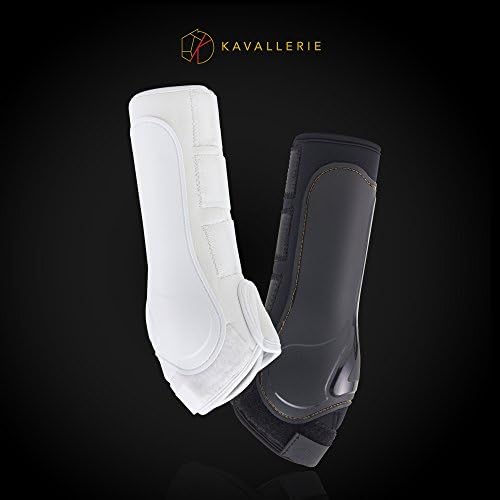 Kavallerie Classic Tendon Boots, Impact-Absorbing Material, Breathable & Evenly Distribute Pressure, Protect Tendon and Ligaments, Anti-Slip, Anti- Sore and Moisture Repellant Show Jumping Boots