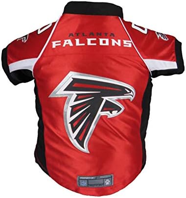 Littlearth NFL Atlanta Falcons Premium Pet Jersey, Team Color, Small
