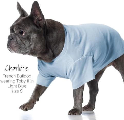 Pet Passion Toby II Dog T-Shirt, 3 Pack, Navy Ombre, X-Large