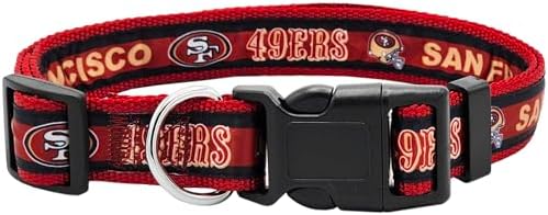 New & Improved Pets First NFL Licensed PET Collar- Heavy-Duty, Strong, and Durable New Dog Collar. Available in 32 Football Teams and 4 Sizes