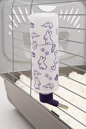 Lixit Weather Resistant Cage Water Bottles for Rabbits, Ferrets, Guinea Pigs Hamsters and Other Small Animals. (16-Ounce)