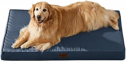 BFPETHOME Outdoor Waterproof Dog Bed for Large Dogs, Washable Cover, 36"
