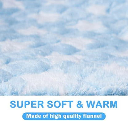 Homimp 2 Pack Guinea Pig Bed, Waterproof Reusable Small Animal Bed,Super Absorbent Pee Pad Mat for Rabbit Bunny Hamster Rat Hedgehog Chinchilla,Washable Fleece Cage Liners 12"x12"