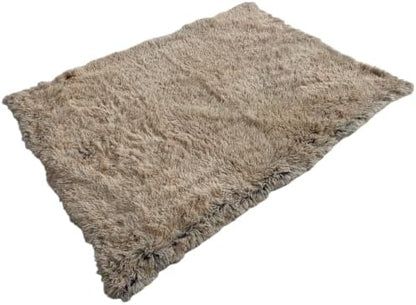 PJYuCien Lightweight and Portable Soft Dog Blanket, 50"x60", Beige