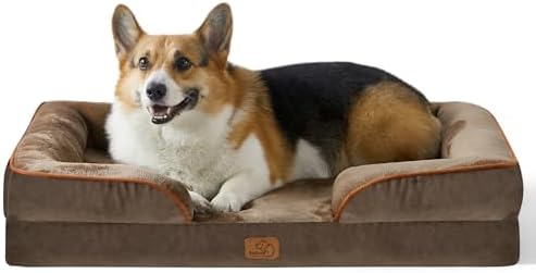 Bedsure Orthopedic Dog Beds Large Sized Dog with Removable Washable Cover