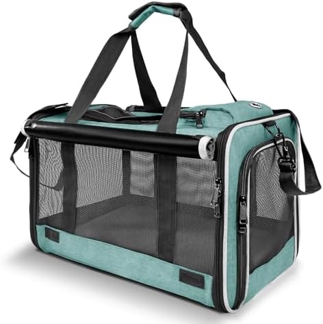 GAPZER Small Dog Carrier Yorkshire Puppy Softshell Chihuahua Transport Cage